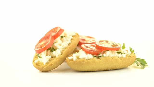 Crispbread with fromage