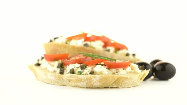 Crispbread with fromage