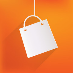 shopping bag web icon