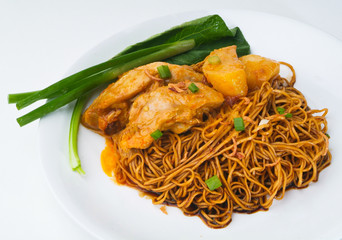 Wanton noodle, dried wanton noodle