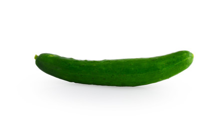 Cucumber isolated on white background