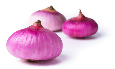 red onion on background