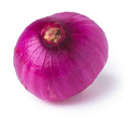 red onion on background