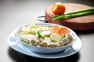 Thai Soup rice noodles