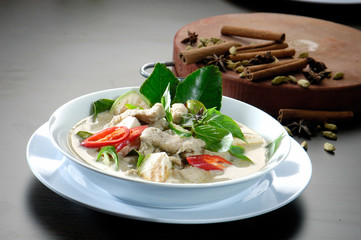 Thai green curry
