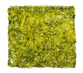 seaweed, fried seaweed on the background