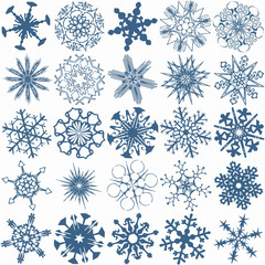 Snowflakes - 58058545
