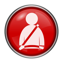 Safety belt icon