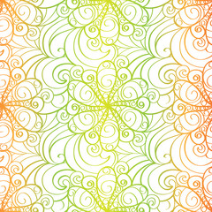 vector seamless  abstract floral pattern