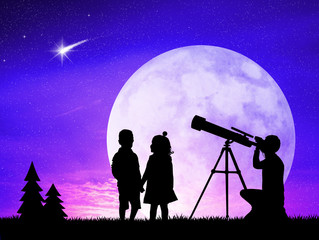 people look in the telescope