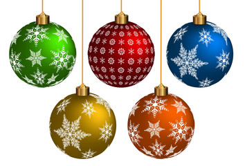 Colorful Chrismas Ball