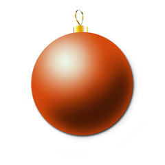 Christmas ball (Red)