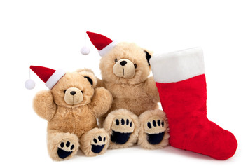 Weihnachtsteddys