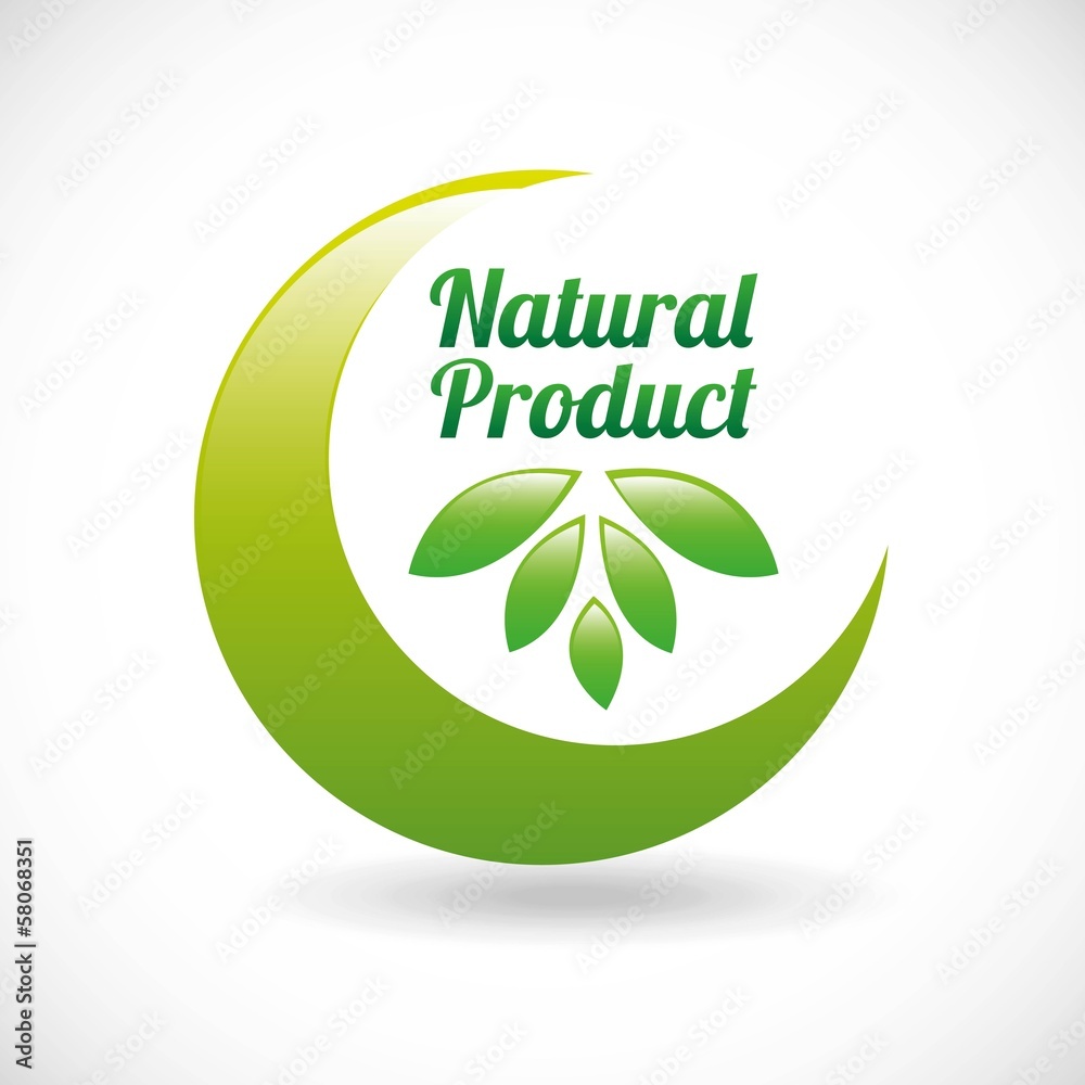 Wall mural natural product