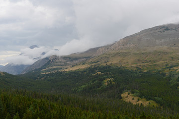 Fototapeta premium Au Glacier National Park, USA