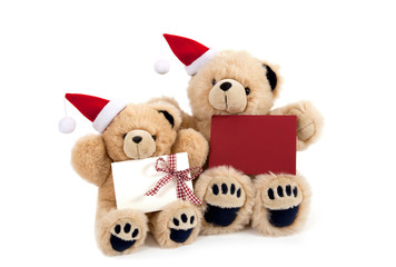 Weihnachtsteddys