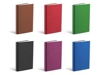 Set of book covers