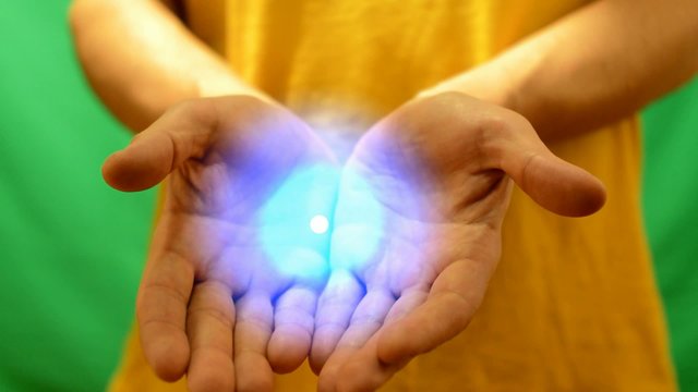 magic in the hands