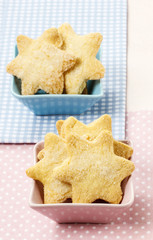Cookies in star shape