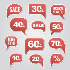 text bubble SALE