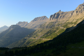 Naklejka premium Au Glacier National Park, USA