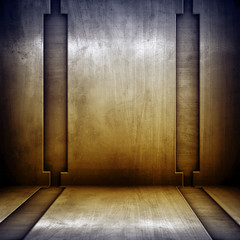 metal space background