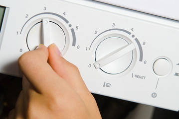 house heating boiler