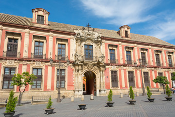 Fototapeta premium The Palace of the Archbishops in Seville Spain