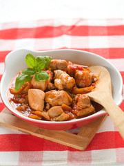 Provencial chicken stew