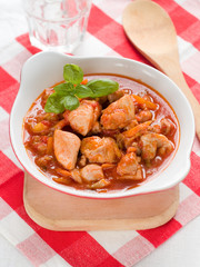 Provencial chicken stew