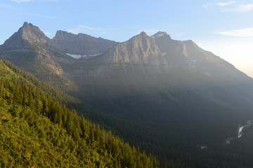 Obraz premium Au Glacier National Park, USA