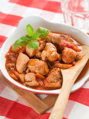 Provencial chicken stew