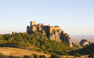Obraz premium Loarre Castle, Huesca Province, Aragon, Spain