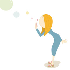 Woman&SoapBubbles