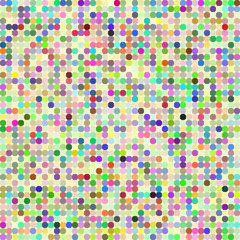 Multi-colored circles background illustration