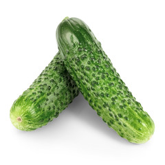 Two cucumbers