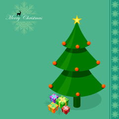 Christmas Tree and Gifts