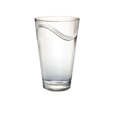 Realistic water glass