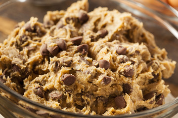Homemade Chocolate Chip Cookie Dough