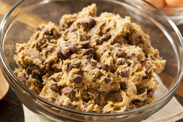 Homemade Chocolate Chip Cookie Dough