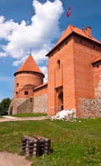 Medieval Trakai Castle near Vilnius, Lithuania