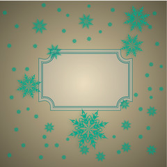 snowflakes in the style instagram