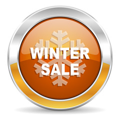 winter sale icon