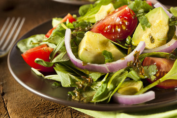 Organic Green Avacado and Tomato Salad