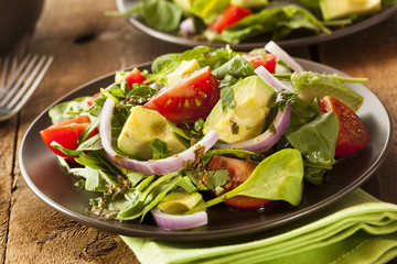 Organic Green Avacado and Tomato Salad