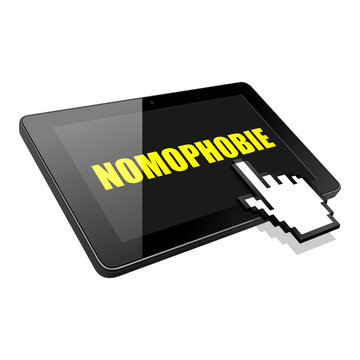 tablet mauszeiger finger nomophobie I