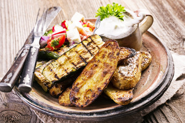 Gemüse gegrillt