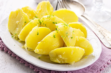 cooked potato