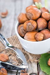Fresh Hazelnuts