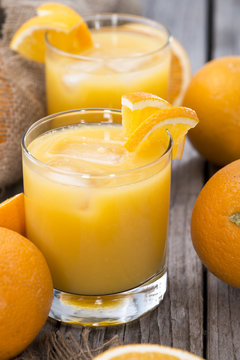 Fresh made Orange Juice